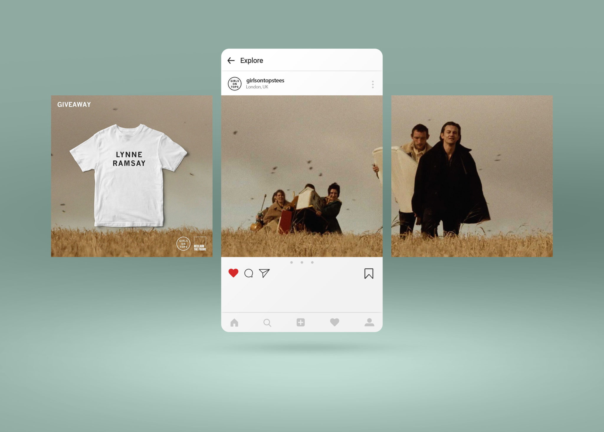 Free Editable Instagram Post Mockup